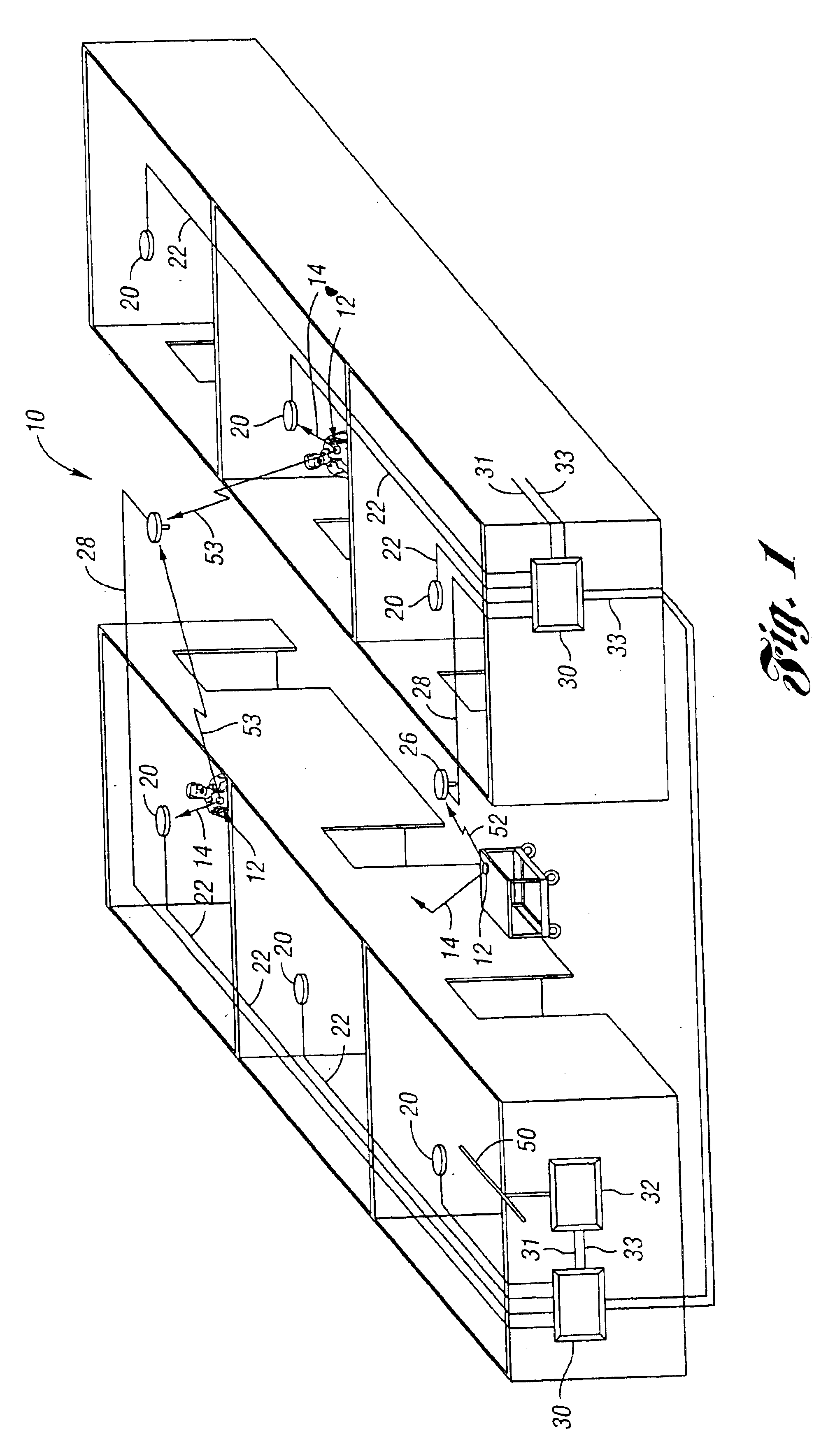 Methods and systems for locating subjects and providing event notification within a tracking environment and badge for use therein