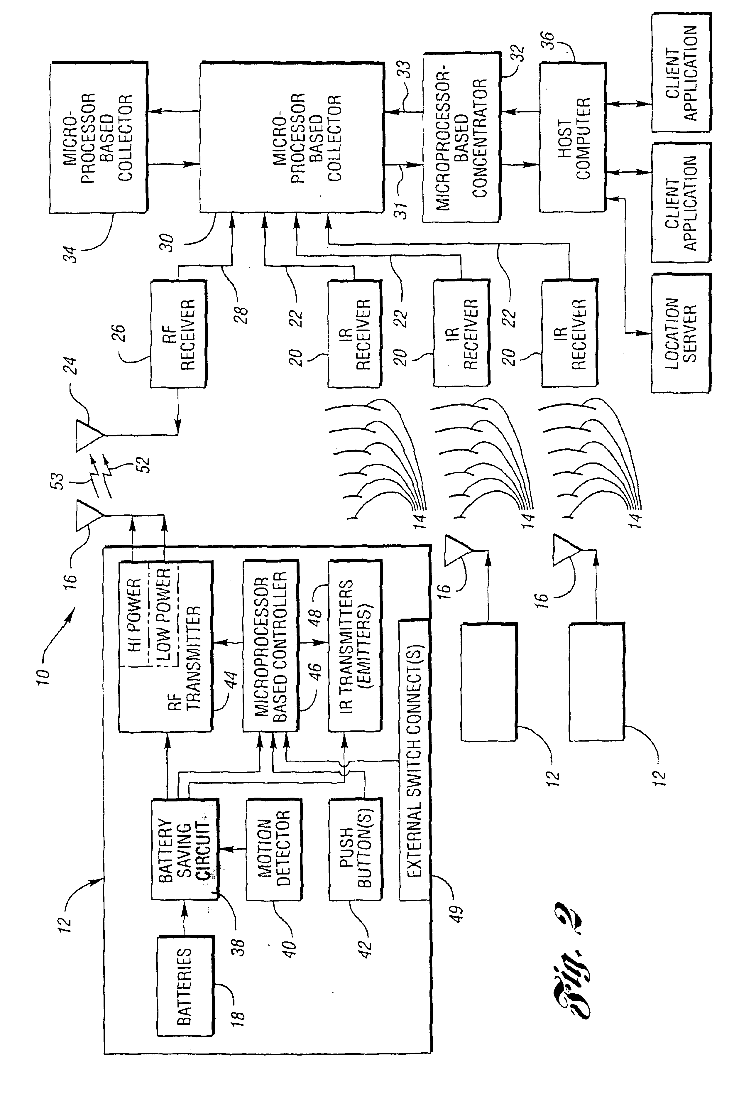 Methods and systems for locating subjects and providing event notification within a tracking environment and badge for use therein