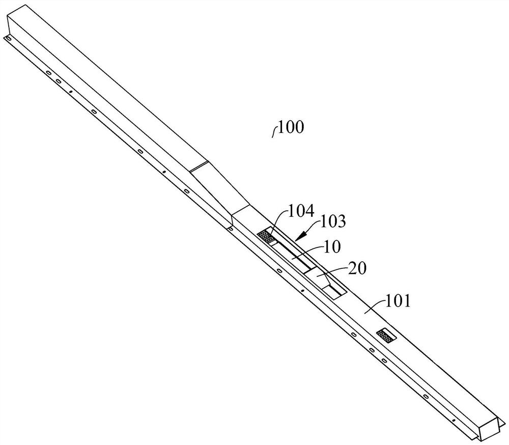 Air conditioning ducts for rail vehicles and rail vehicles