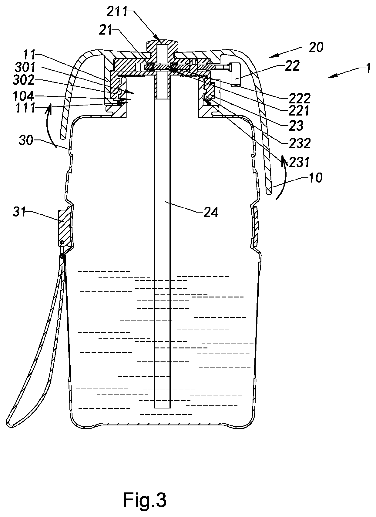 Portable Water Bottle for Pet