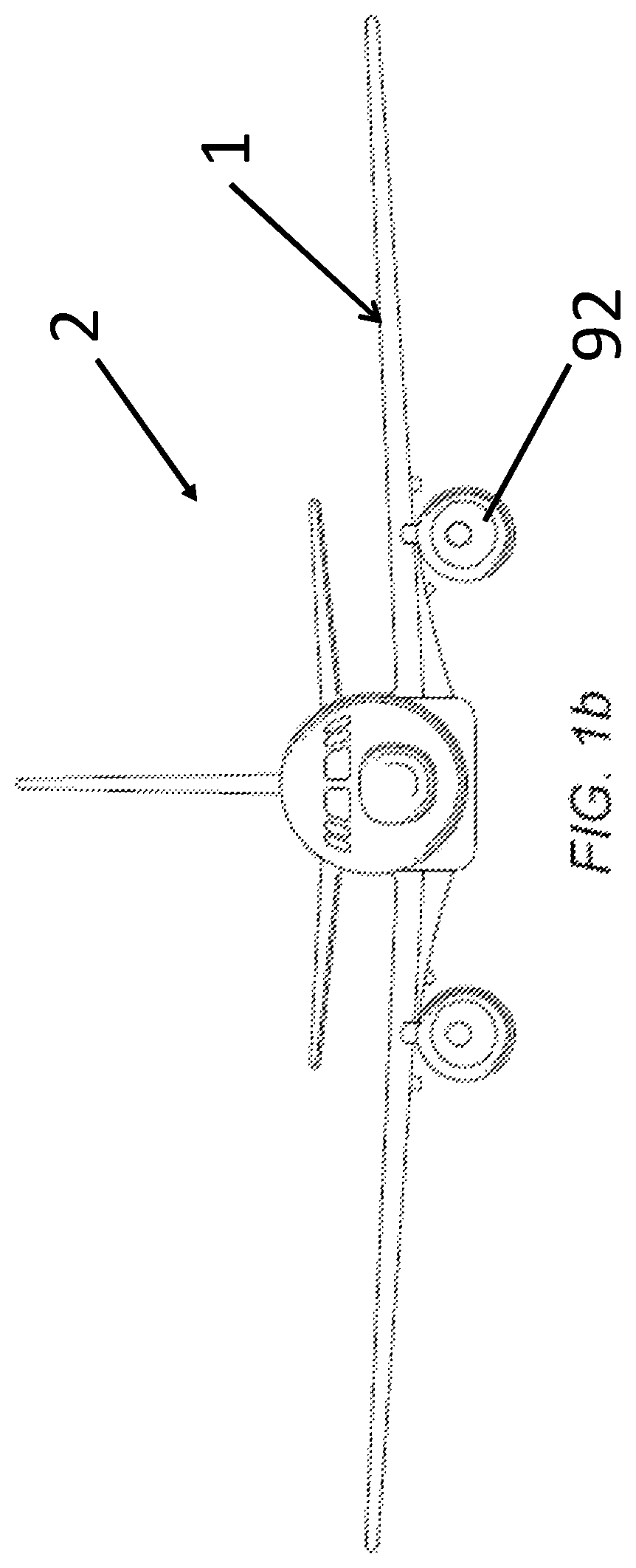 Rotational joint for an aircraft folding wing