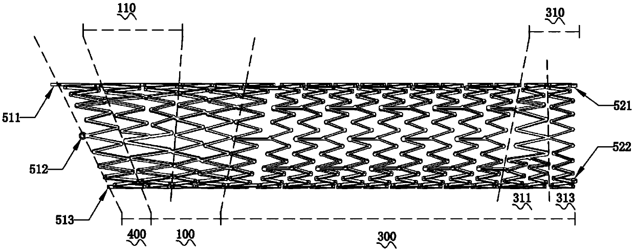 Self-expandable stent and preparation method and application thereof