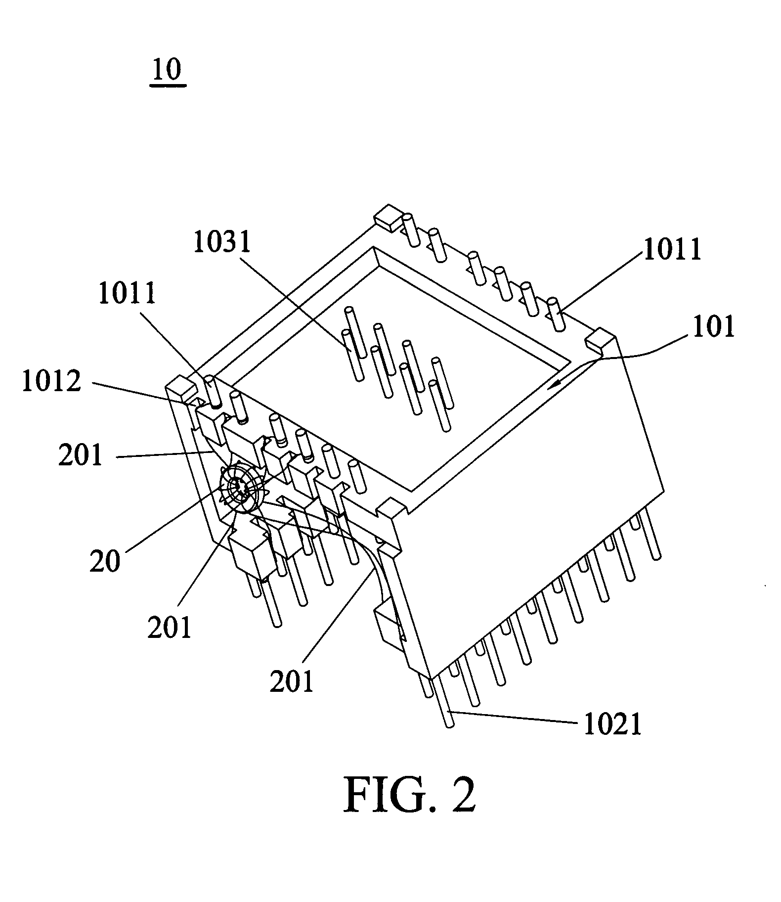 Filter and coil connecting frame thereof