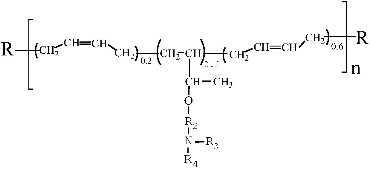 Synthesis method for polymer acrylate resin with photosensitive self-catalytic activity