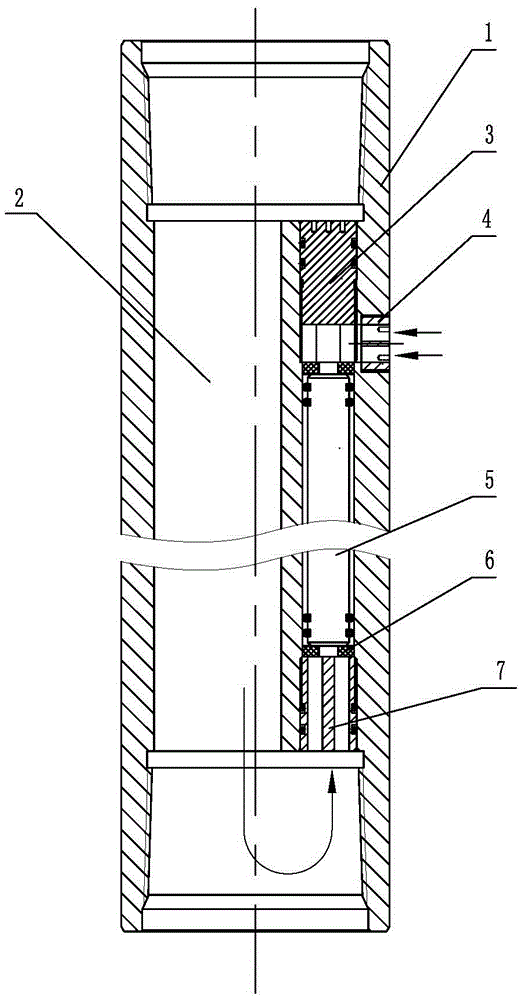 Down-hole parameter monitoring device for fracturing