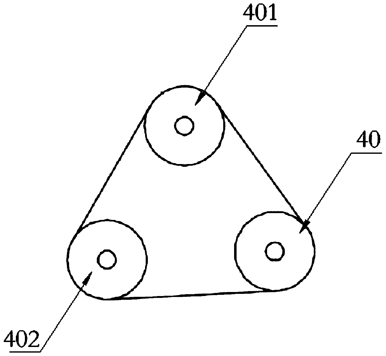 A reflective concentrating system