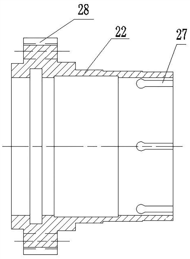 Integrated packaging type self-cooling circulating mechanical seal