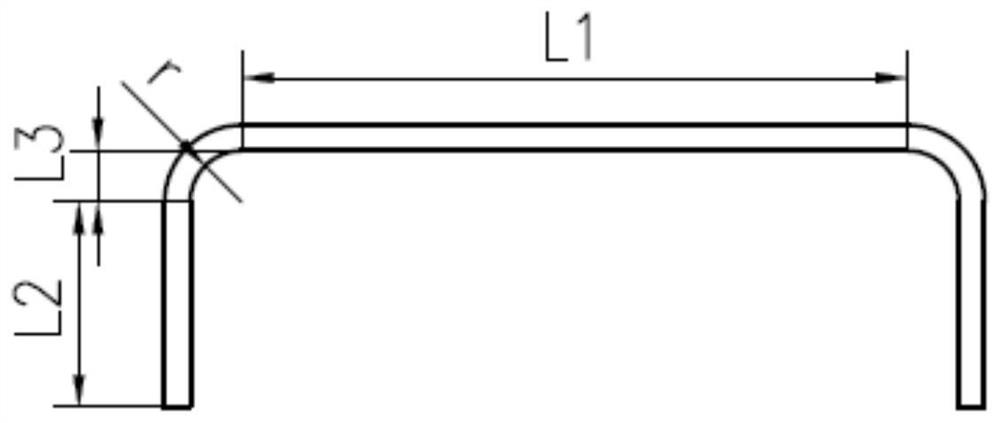 Wave shift optical fiber bending segmentation method