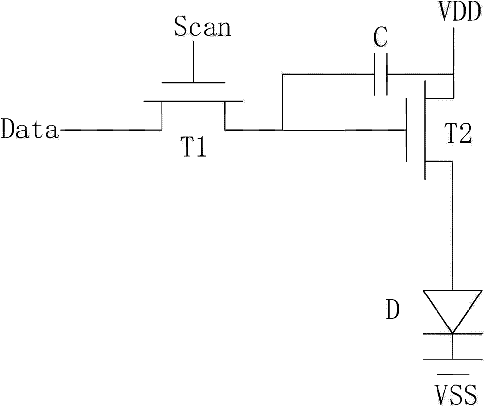 AMOLED pixel circuit