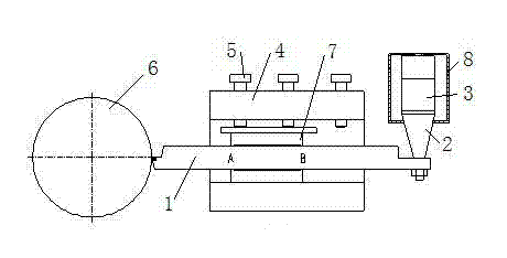 Ultrasonic postpositional unidirectional vibration turning method