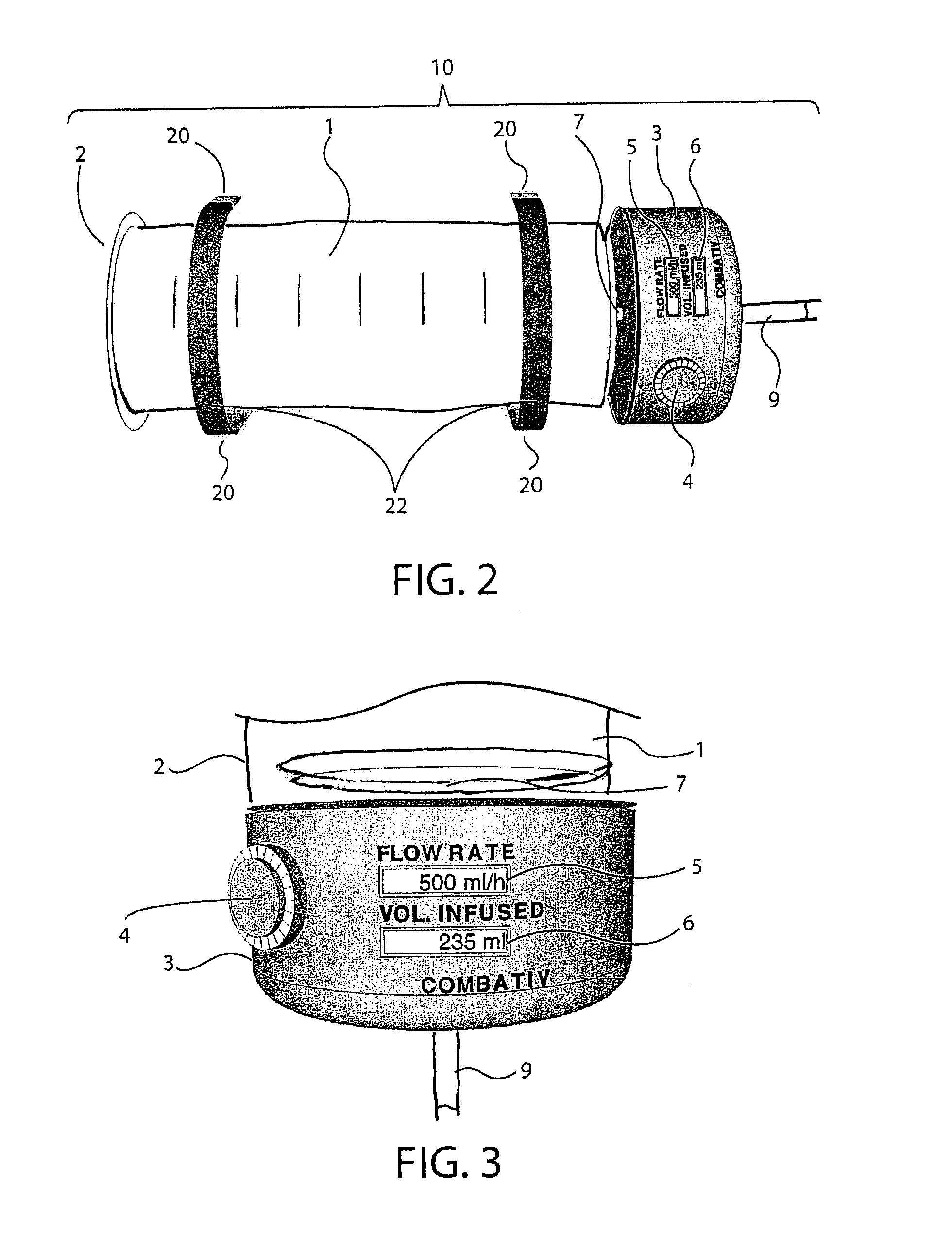 Rugged IV infusion device