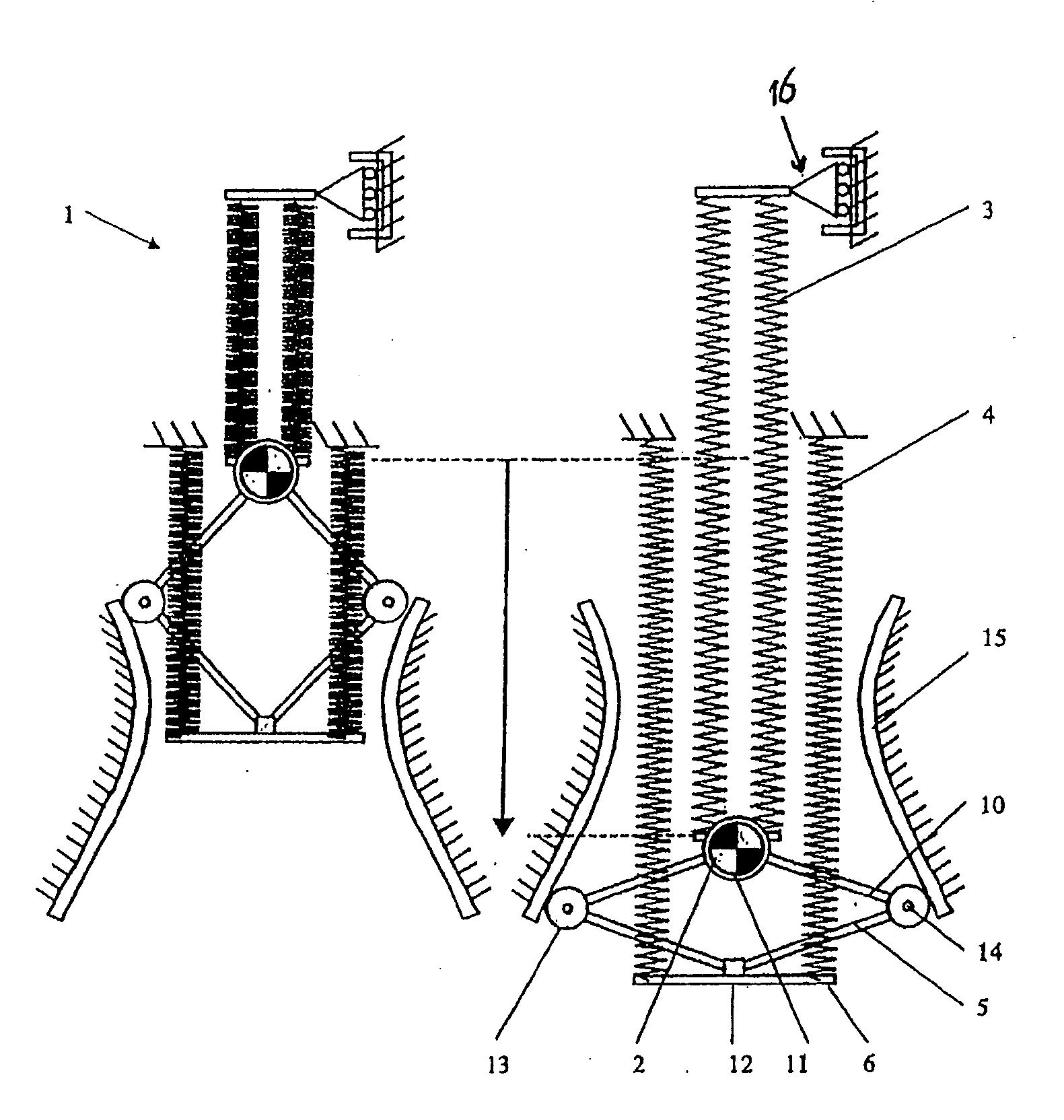 Apparatus for Exercising a Force on a Load