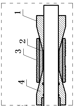 A coiled tubing traction robot