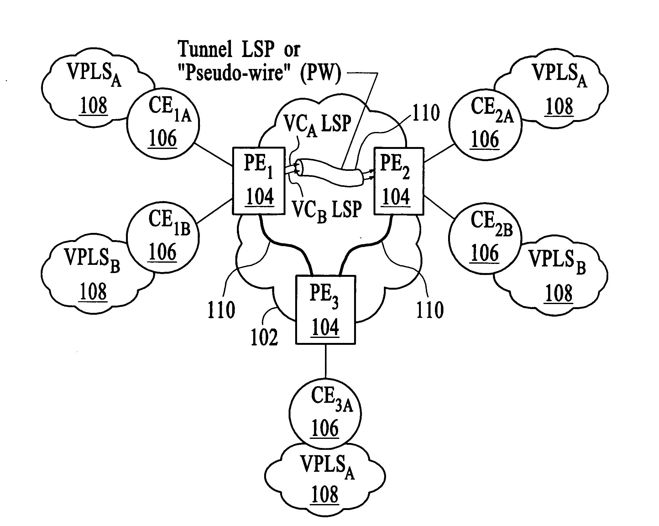 Obtaining path information related to a virtual private LAN services (VPLS) based network