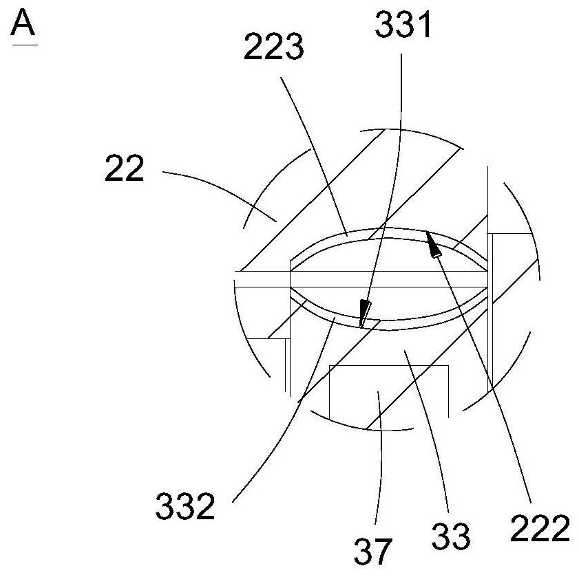 Injection mold for optical lens