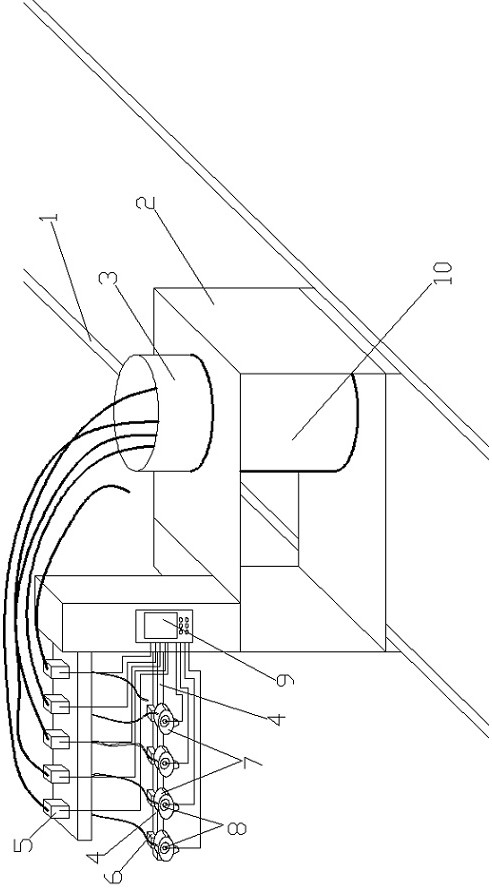 Automatic wax filling device for candle cup