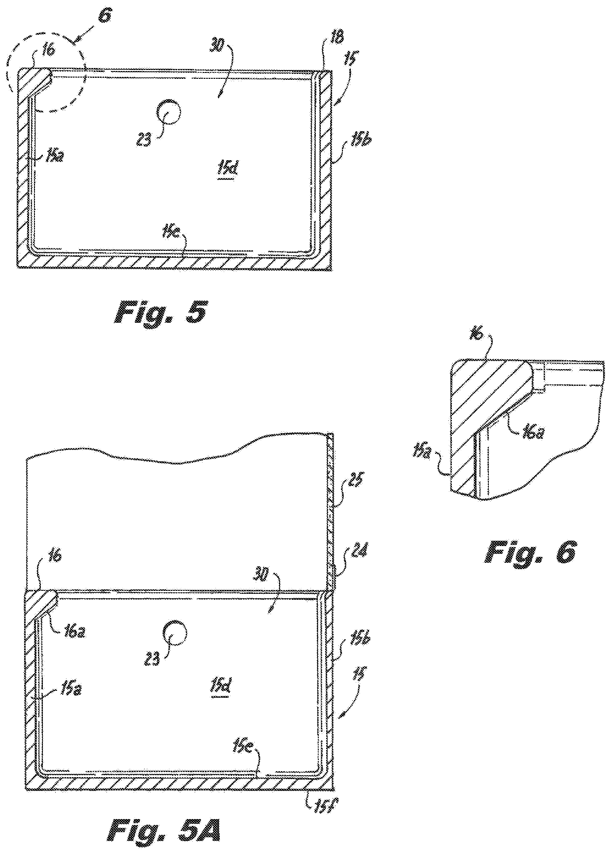 Bathtub fitting standard external space while affording safe egress and larger floor area with enclosed volume