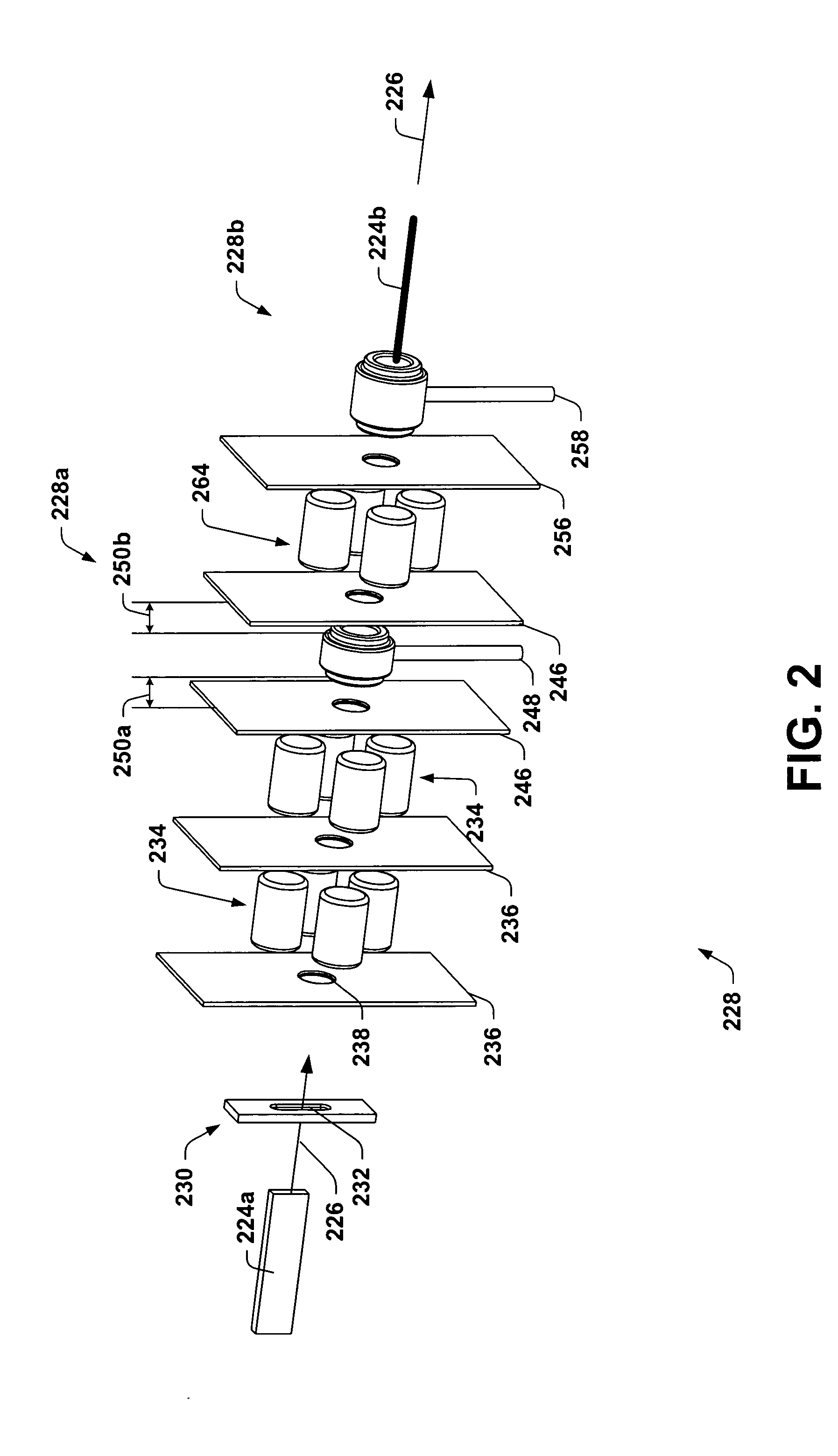 Unipolar electrostatic quadrupole lens and switching methods for charged beam transport