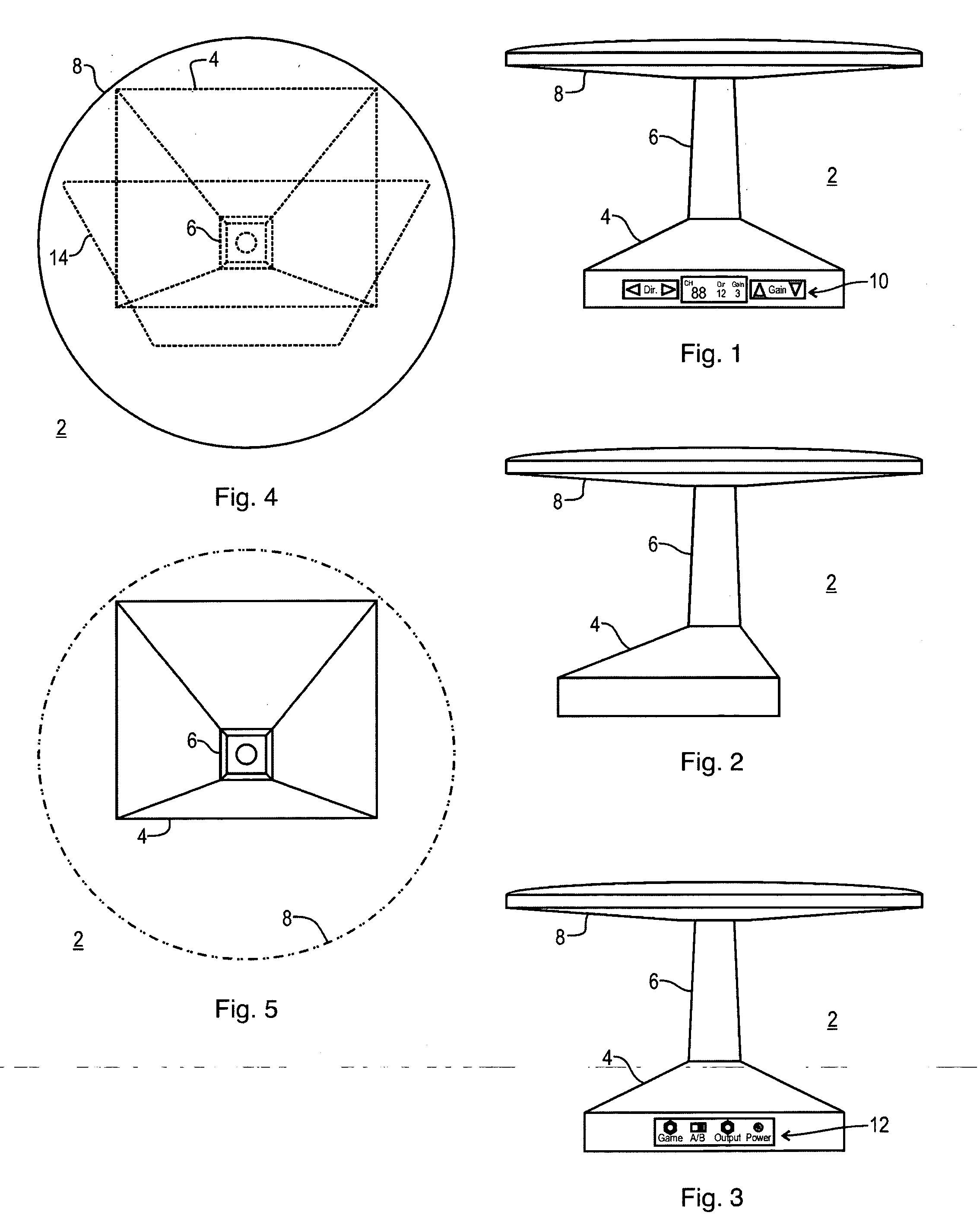 Remotely controlled antenna and method