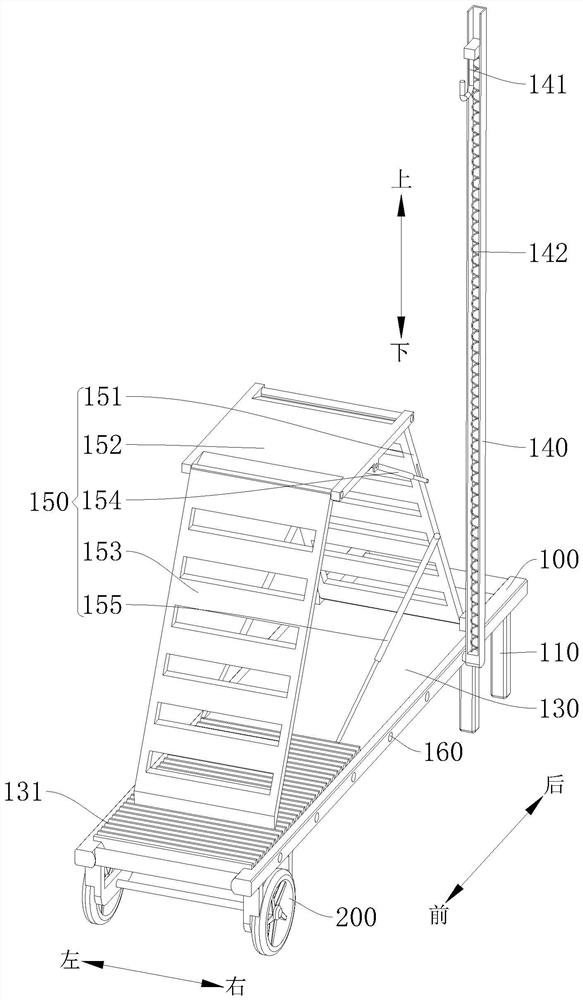 Using method of fruit picking auxiliary device