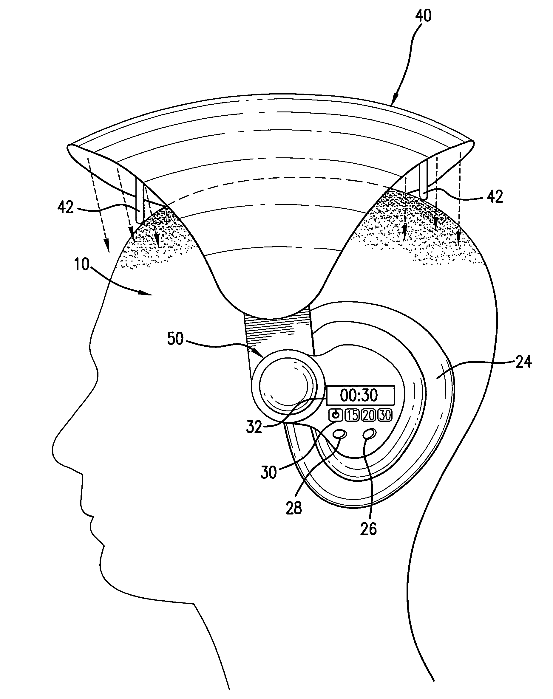 Phototherapy apparatus for hair, scalp and skin treatment