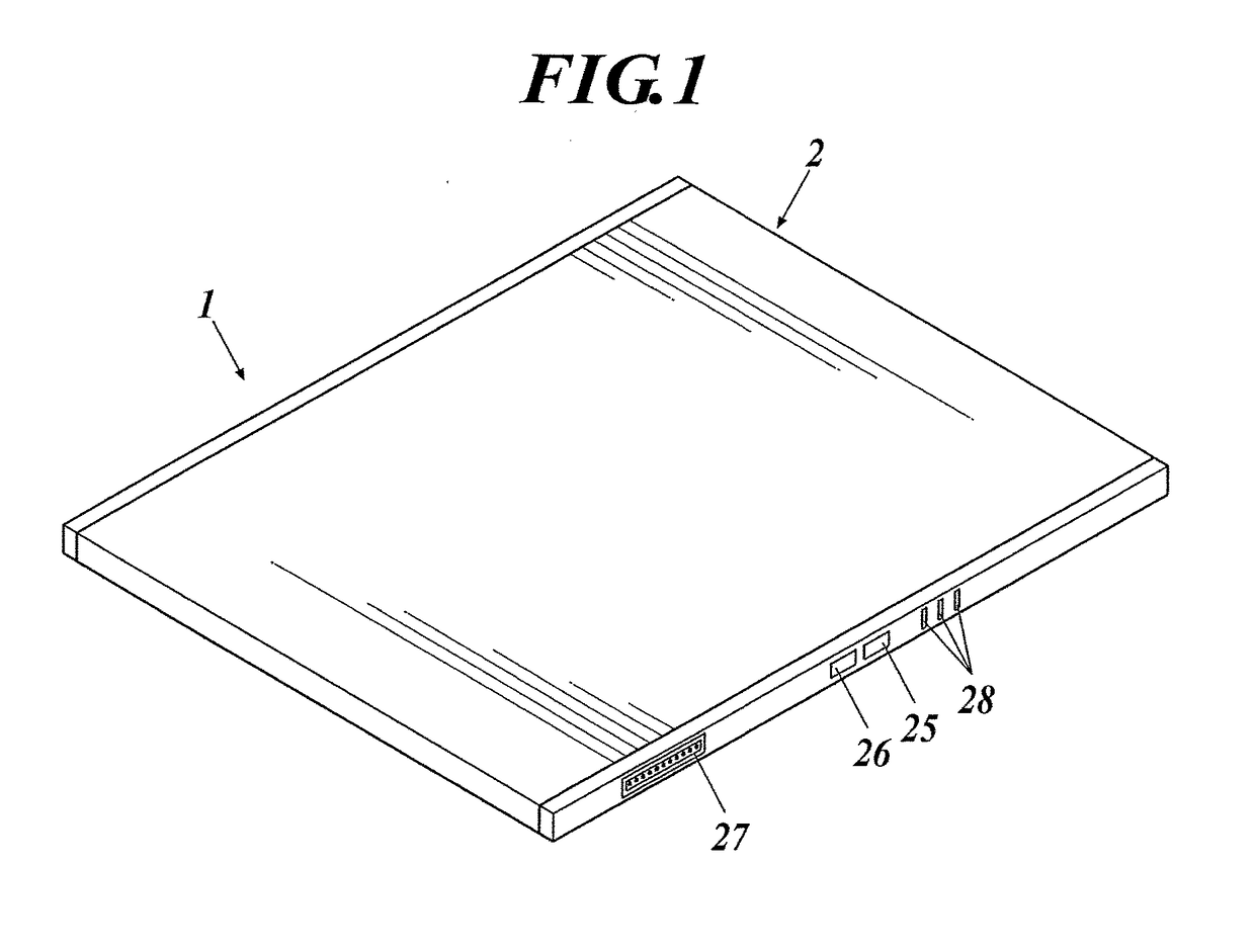 Radiographic image capturing system