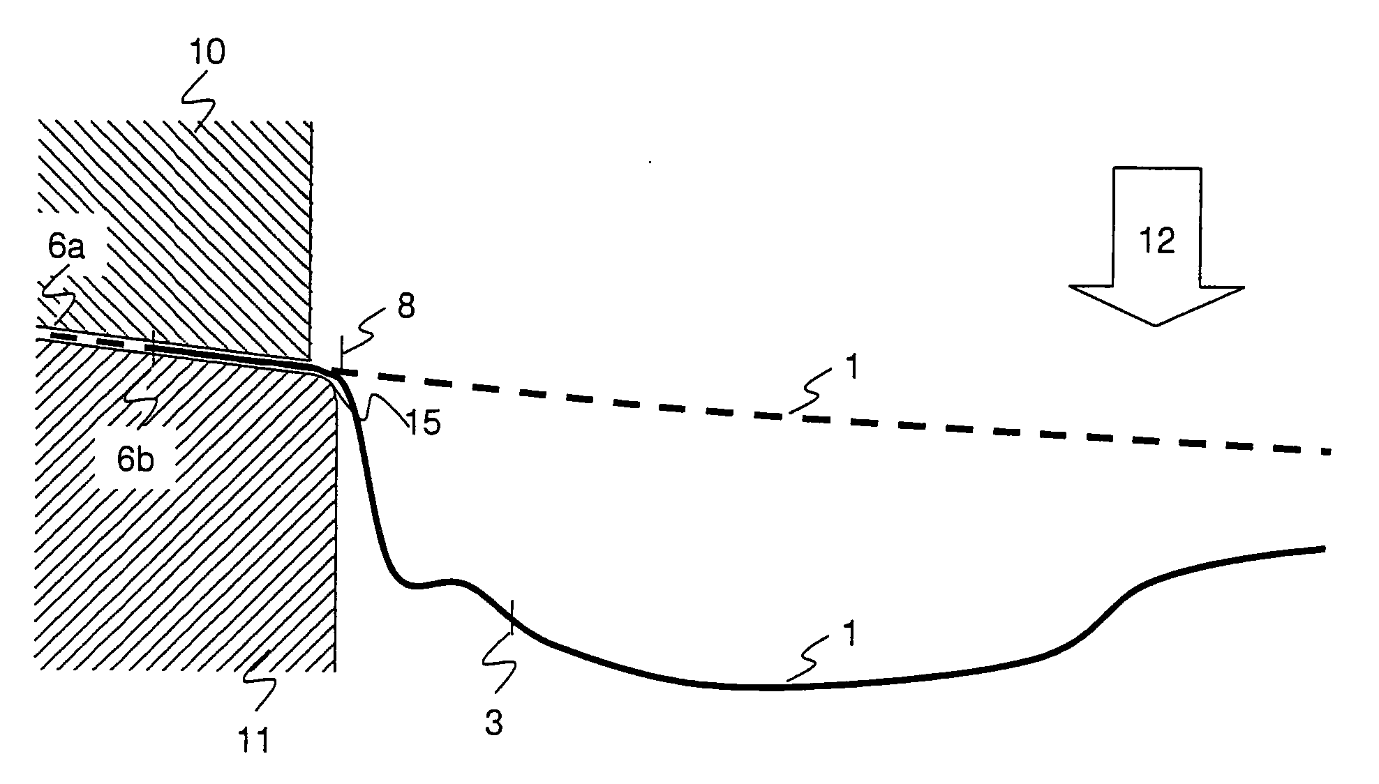 Determination of a model of a geometry of a metal sheet forming stage