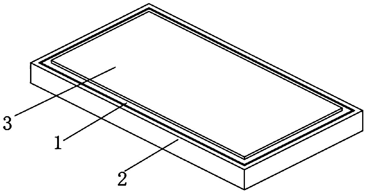 Capacitive graphene touch screen