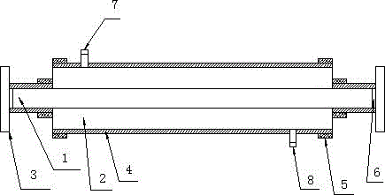 Intelligent double-flow-direction metal hose