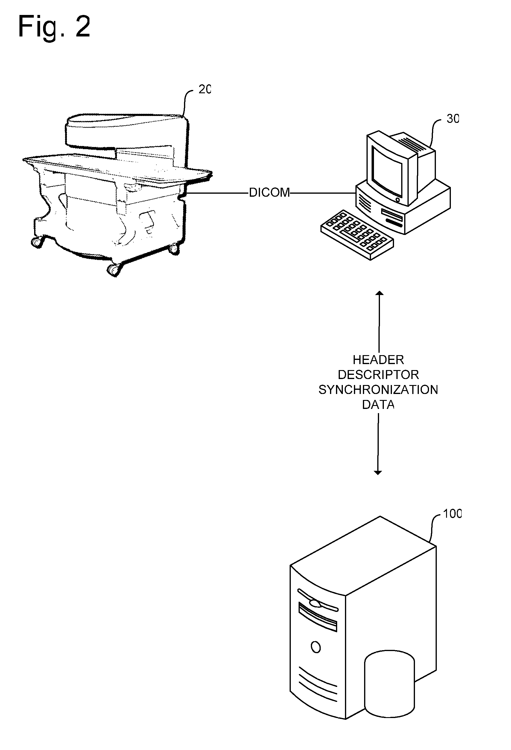 Method for the integration of medical imaging data and content for wireless transmission and remote viewing