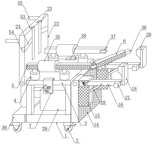 Multifunctional rehabilitation training device for stroke patients