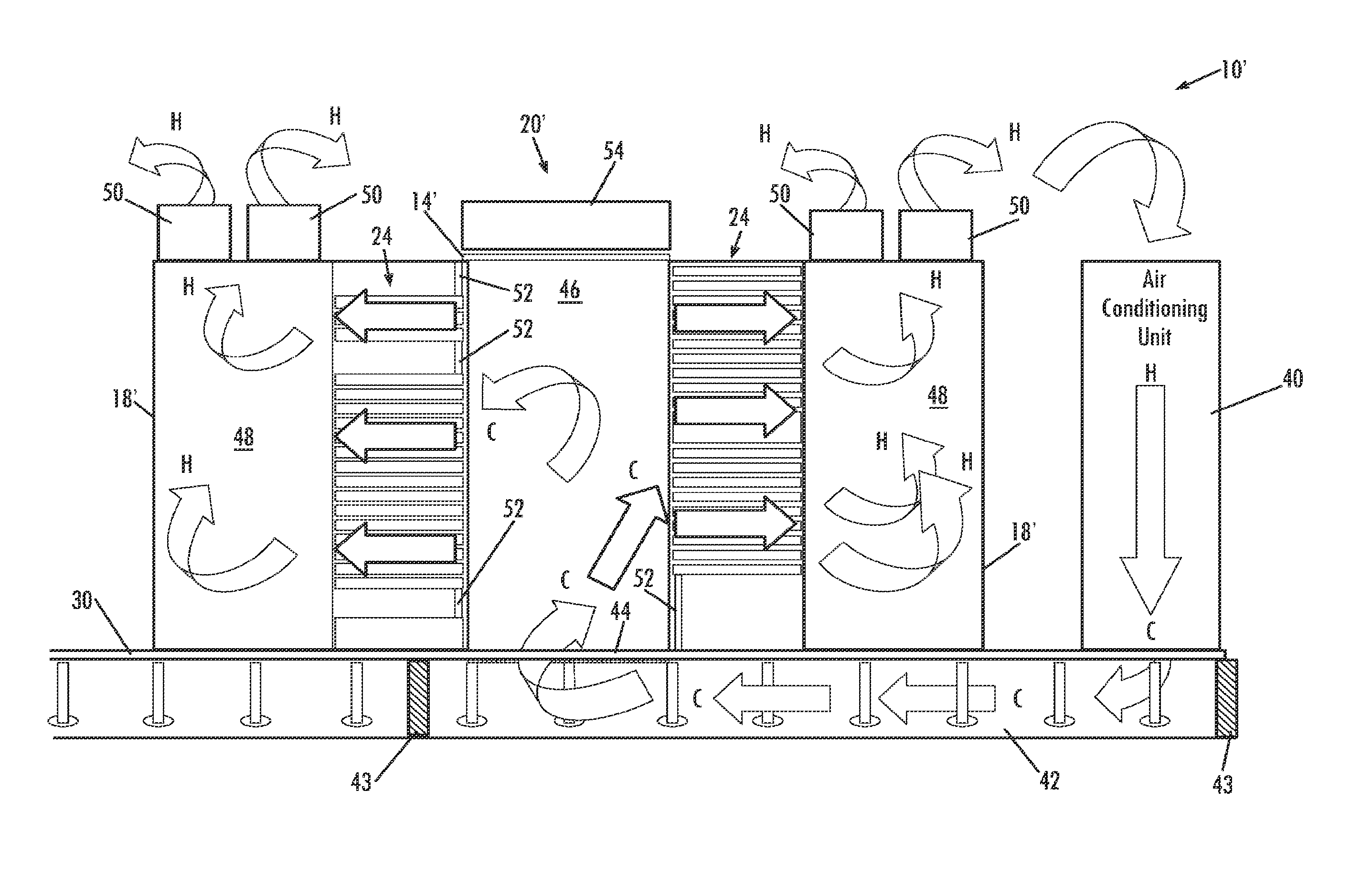 Energy saving system and method for cooling computer data center and telecom equipment