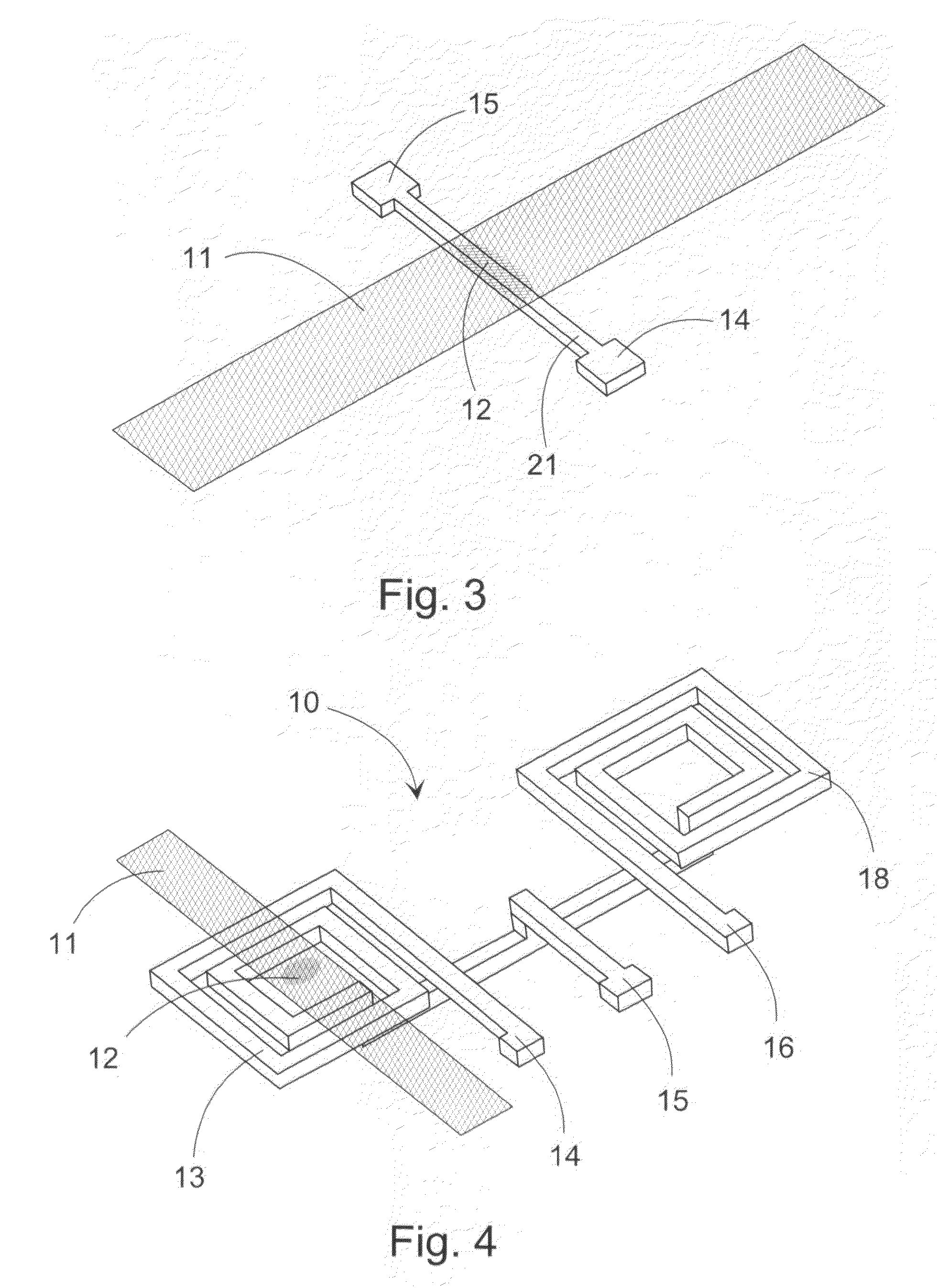 Device for measuring magnetic particles and corresponding method