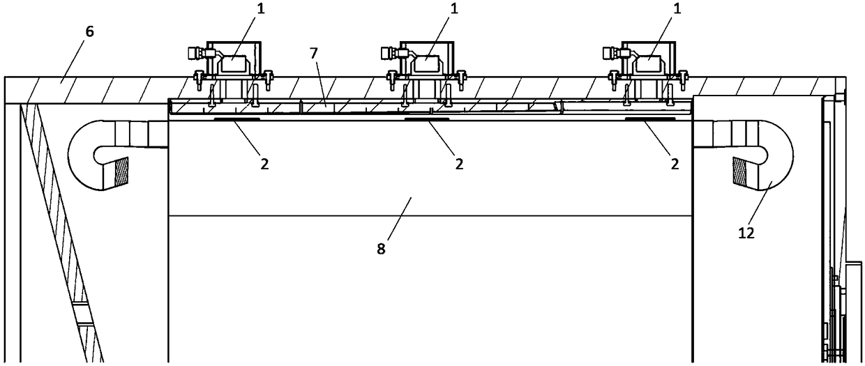 System and method for detecting air gap of wind power generator in real time