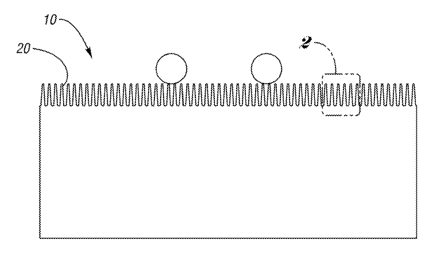 Transparent hydrophobic article having self-cleaning and liquid repellant features and method of fabricating same