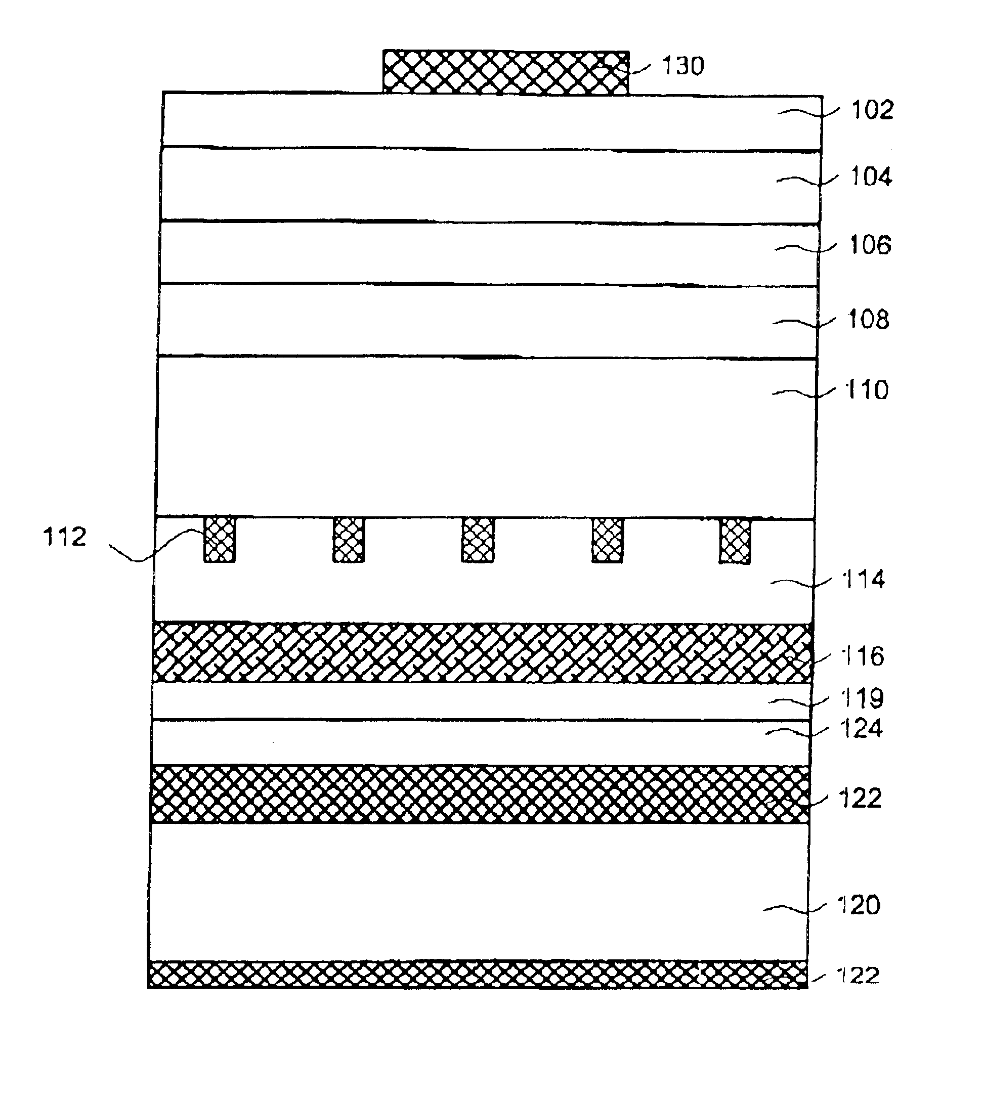 High efficiency light emitting diode and method of making the same
