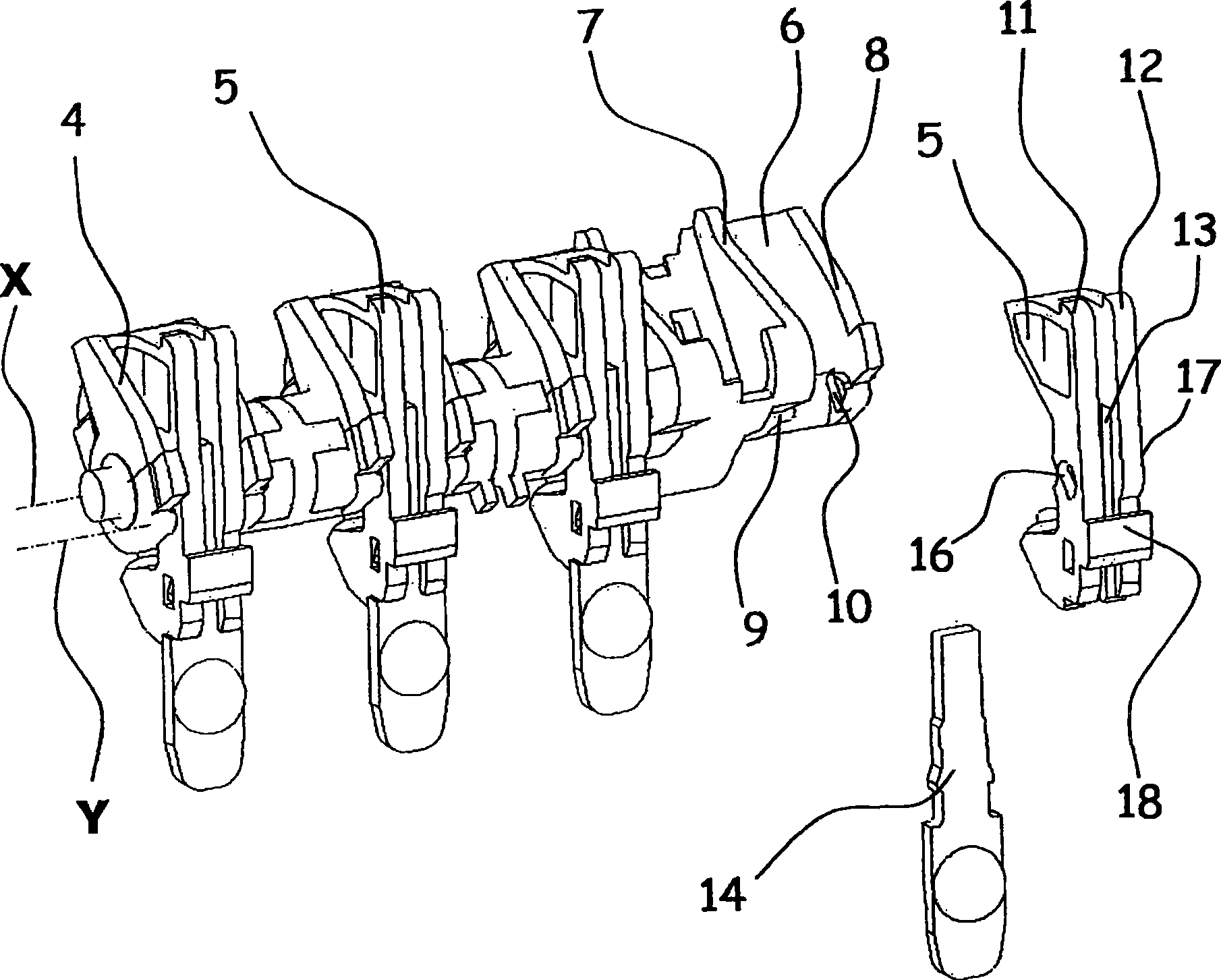 Electrical switchgear with rotating mobile contact(s)