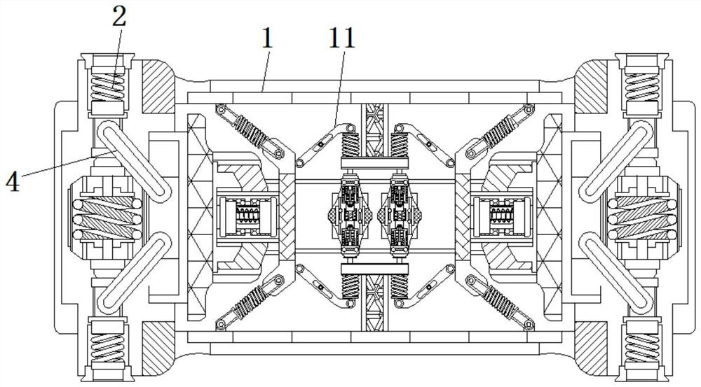 Power cabinet capable of extinguishing fire inside and automatically cutting off power supply