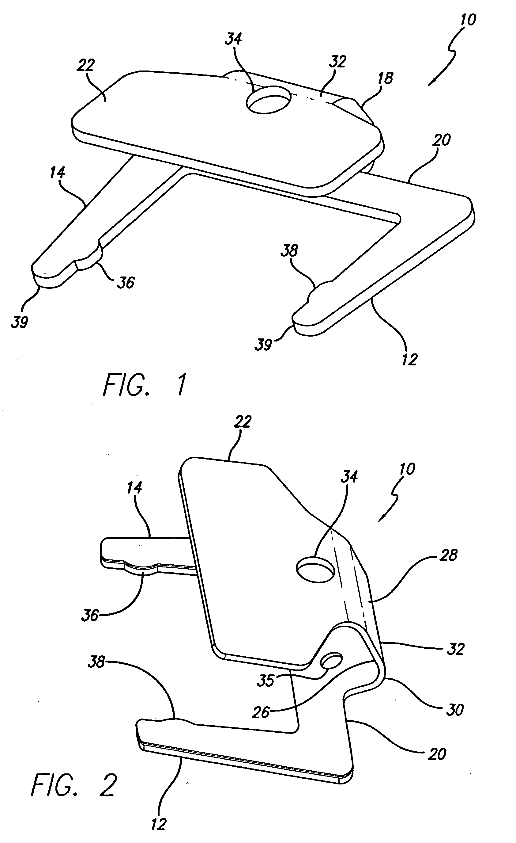 Low profile self-ligating bracket assembly and method of use