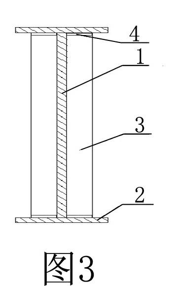 Energy-dissipation strut system consisting of energy-dissipation steel plates and inclined strut and construction method thereof