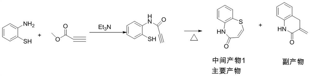 Preparation method of 2-(4-methoxyphenyl)-3-hydroxy-2, 3-dihydro-1, 5-benzothiazepine ketone