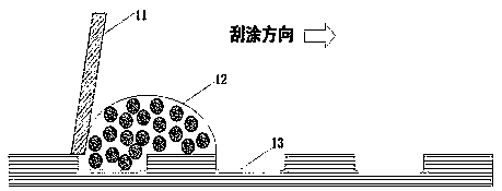 Preparation method of color electrophoretic display film material and application of transfer printing technology in it