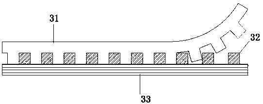 Preparation method of color electrophoretic display film material and application of transfer printing technology in it