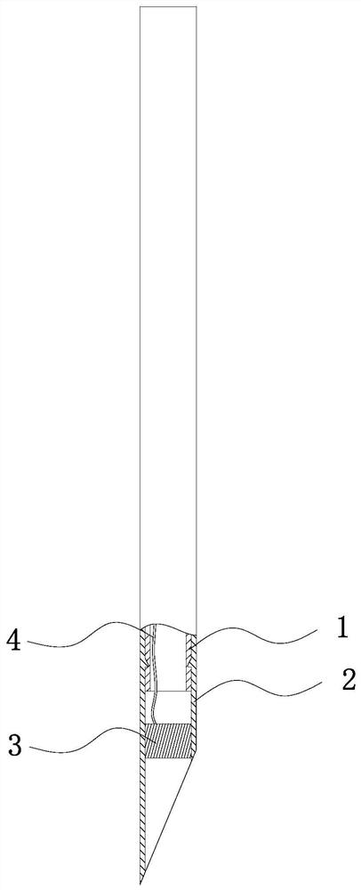 Visual puncture sheath capable of being assembled and disassembled in combined mode