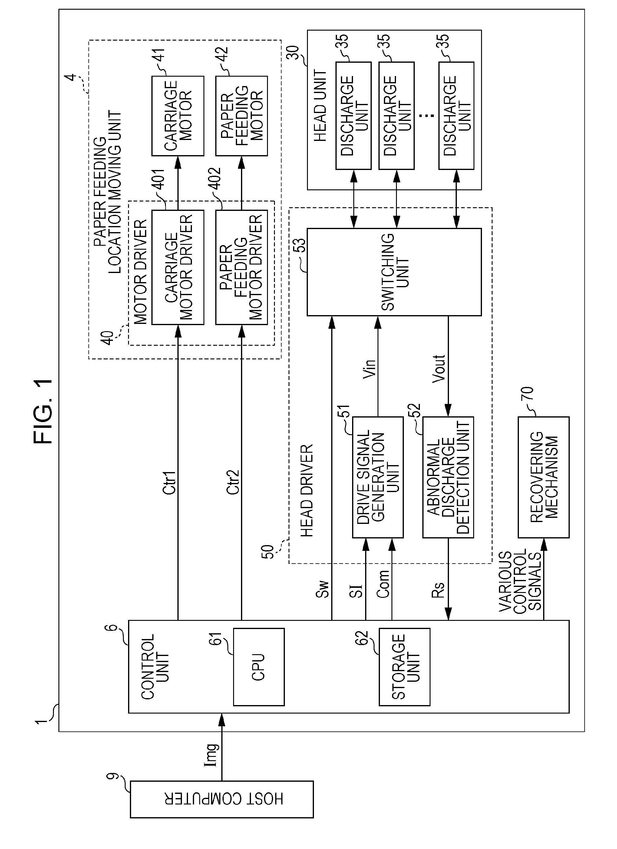 Line printer and method for controlling the same