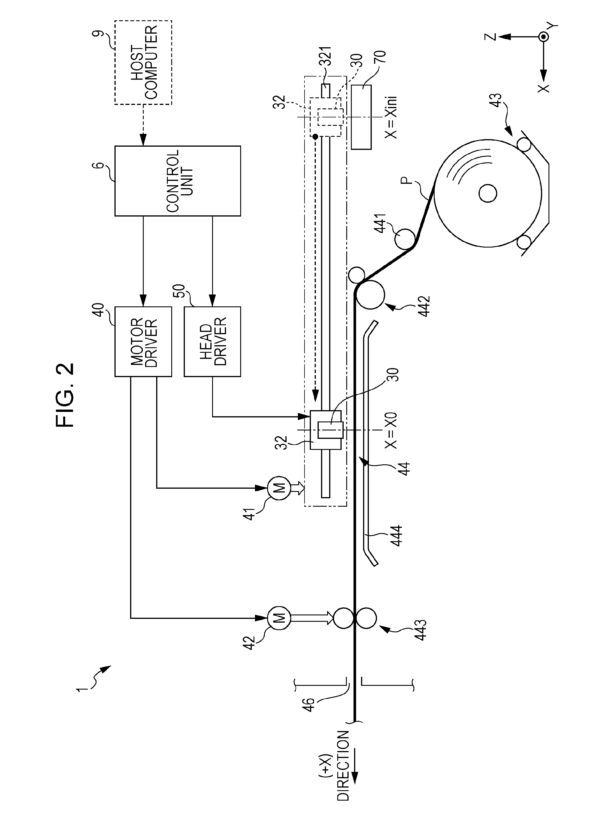 Line printer and method for controlling the same