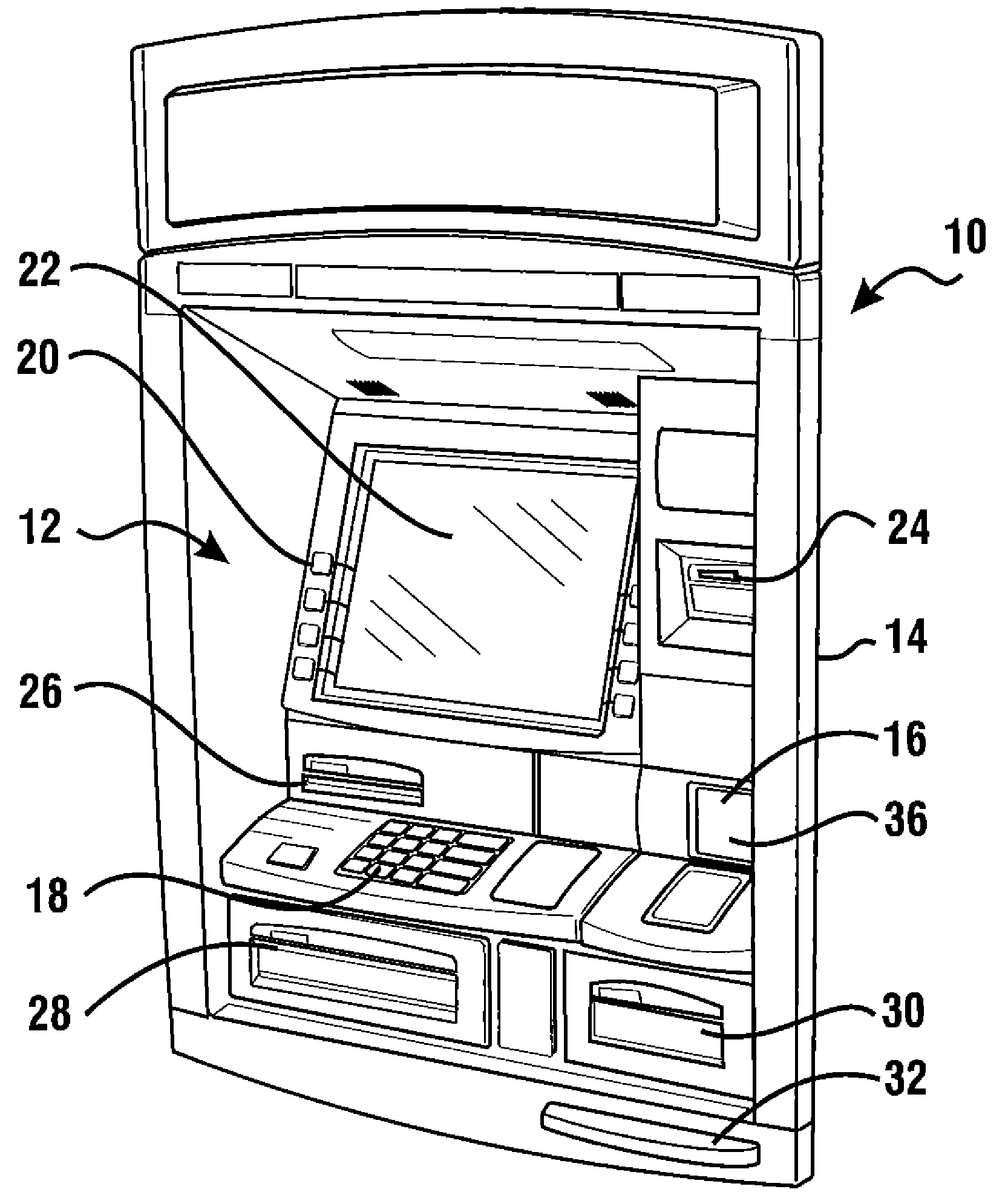 Banking machine controlled responsive to data read from data bearing records