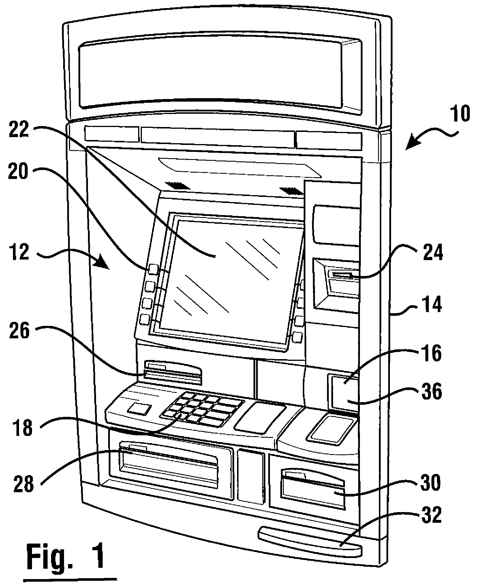 Banking machine controlled responsive to data read from data bearing records