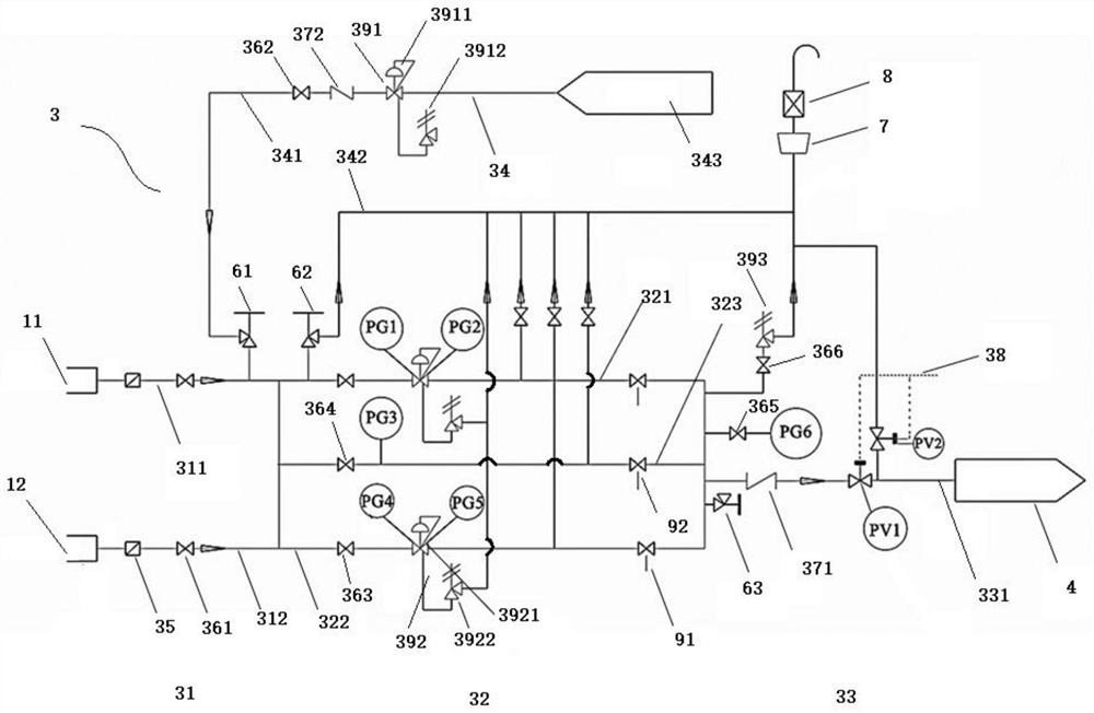 Vehicle-mounted hydrogen supply method and device for hydrogen-rich smelting of blast furnace or shaft furnace