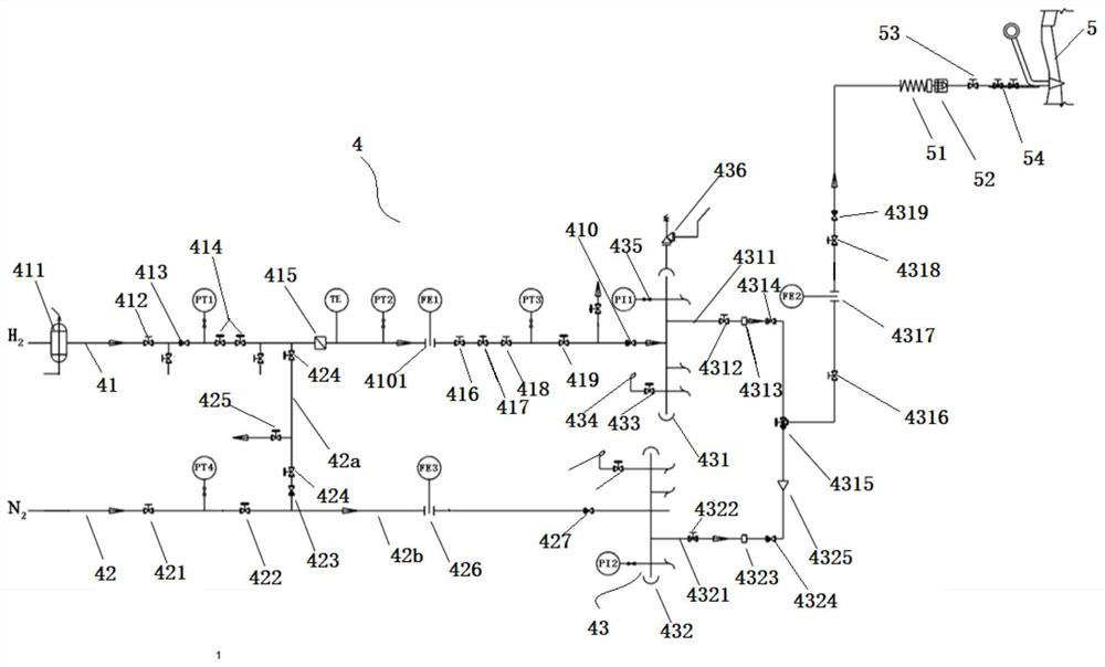 Vehicle-mounted hydrogen supply method and device for hydrogen-rich smelting of blast furnace or shaft furnace